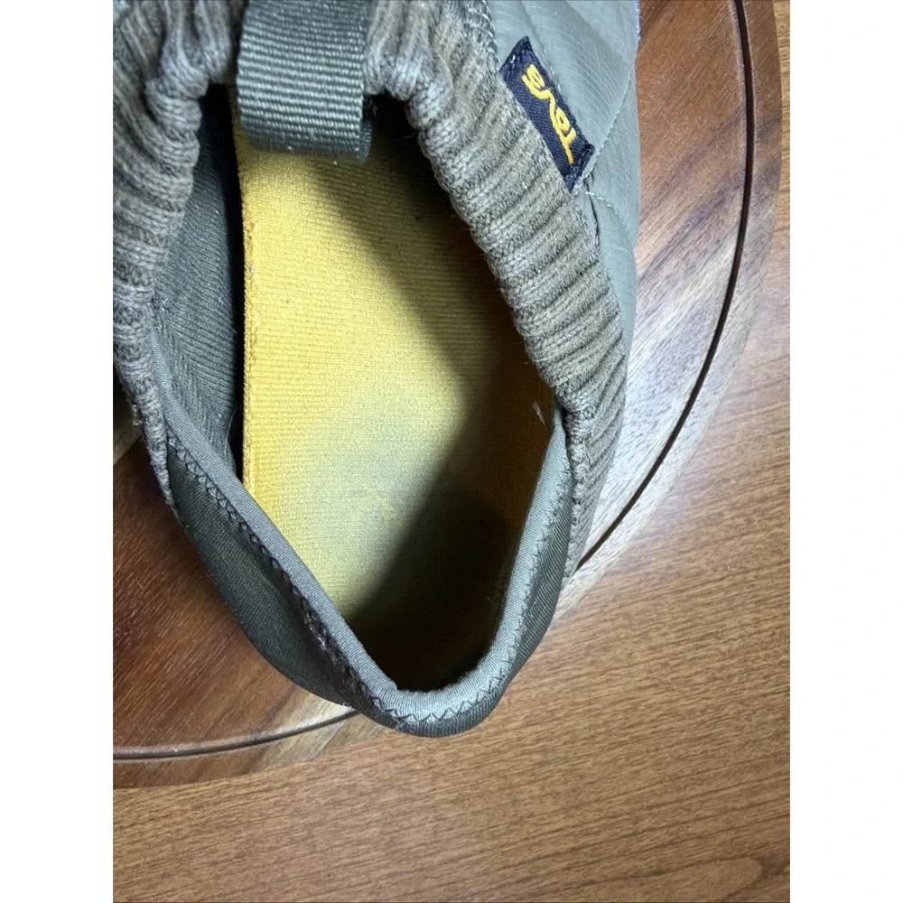 Teva Mens ReEmber Ember Moc Dark Olive Slip On Shoes 1125472 US 8